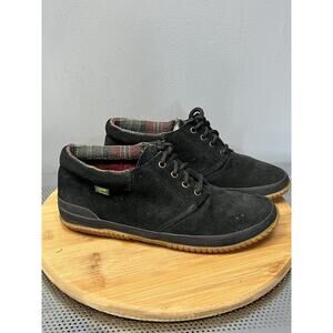Daniel Green‎ Vintage Boots Womens size 9 black suede Lace up Ankle